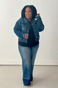 A Little Distressed Jean Jacket