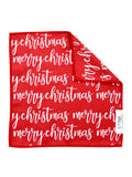 A Very Merry Christmas: Double-Sided Washcloth
