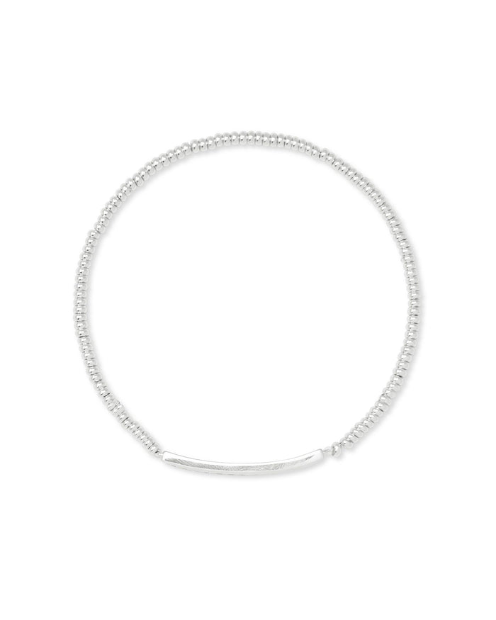 Addison Stretch Bracelet in Silver Metal