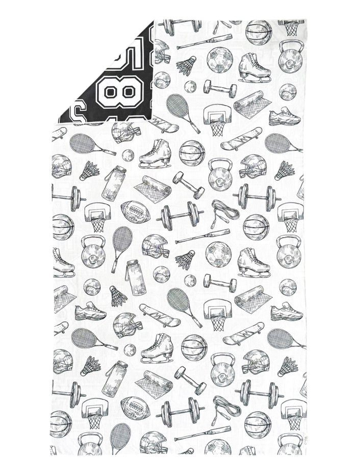 All Star Pool Towel: Reversible