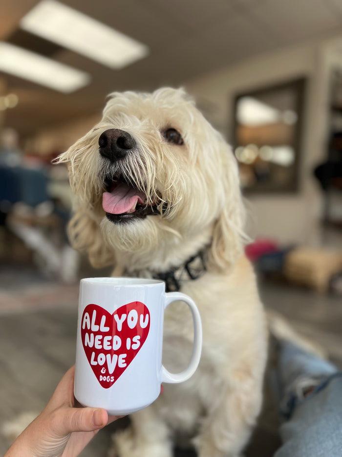 All You Need Is Love & Dogs Mug