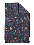 Alphabet Soup: Double-Sided Hand Towel