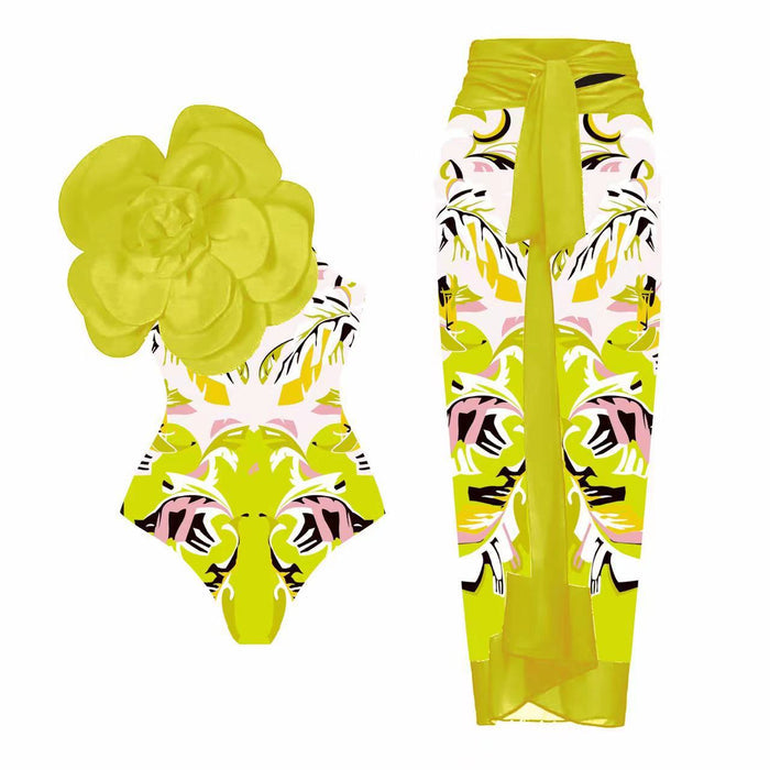 Amanda Swimsuit Set - Yellow