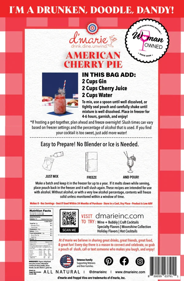 American Cherry Pie Slush Mix