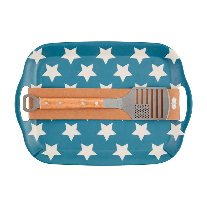 Americana Tray & Spatula Set