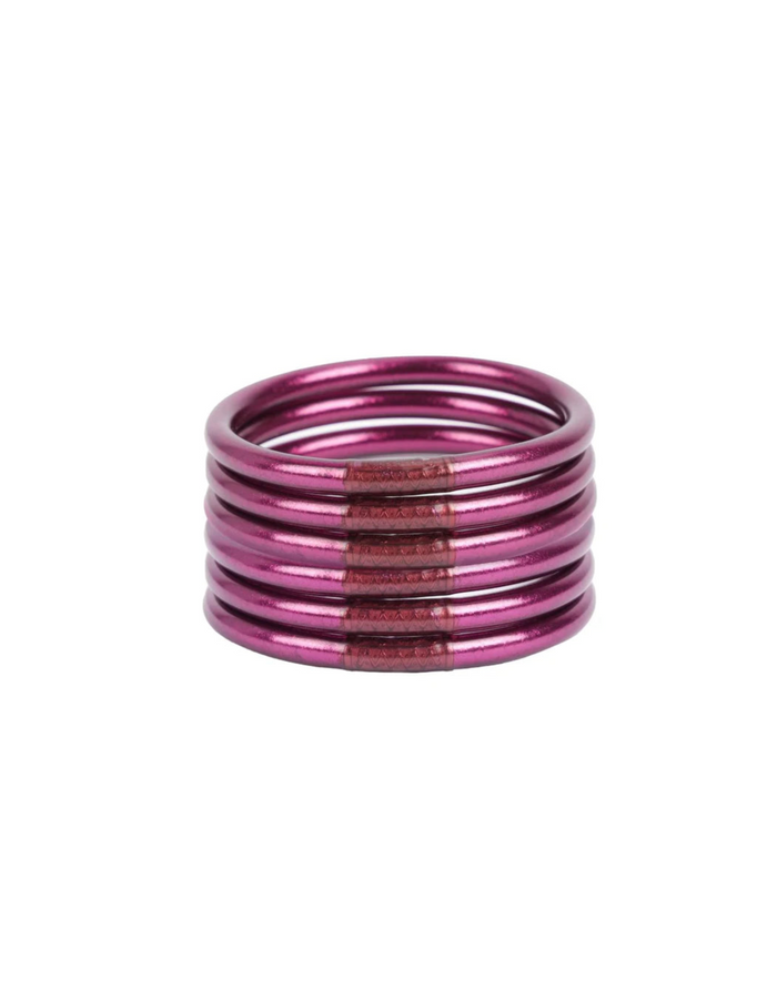 Amethyst All Weather Bangles® (AWB®) - Serenity Prayer