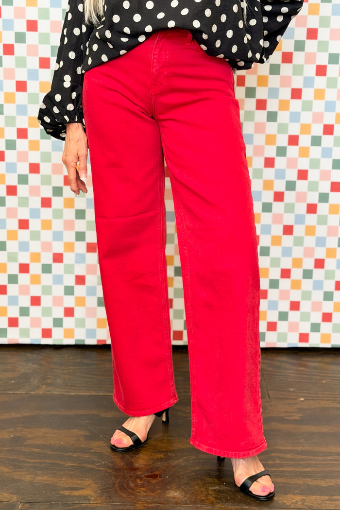 Apple Of My Eye Wide Leg Jean