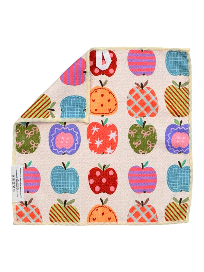 Apple Patch: Double-Sided Washcloth