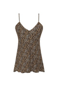 Ava Leopard Cami Fall Camel - Only One Left!