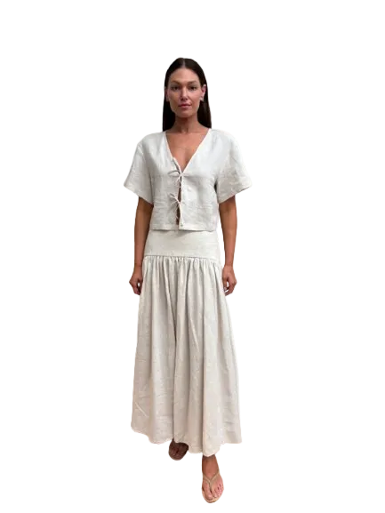 Ava Linen Top