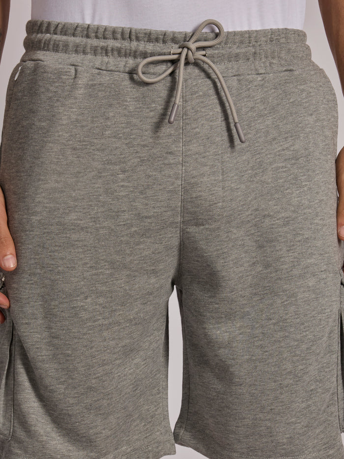 men's cargo shorts in gray