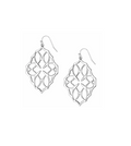 Believer Large Drop Earring in Silver