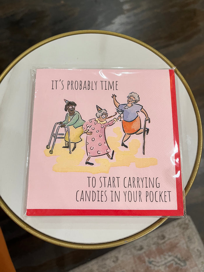Birthday Cocktail Napkins