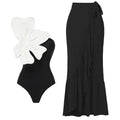 Black Pearl Swimsuit Set - Black