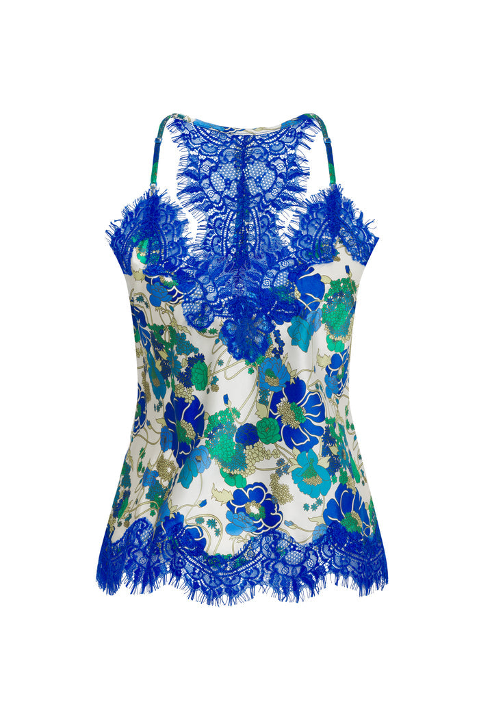 Blue Miami Bloom Lucy Cami*
