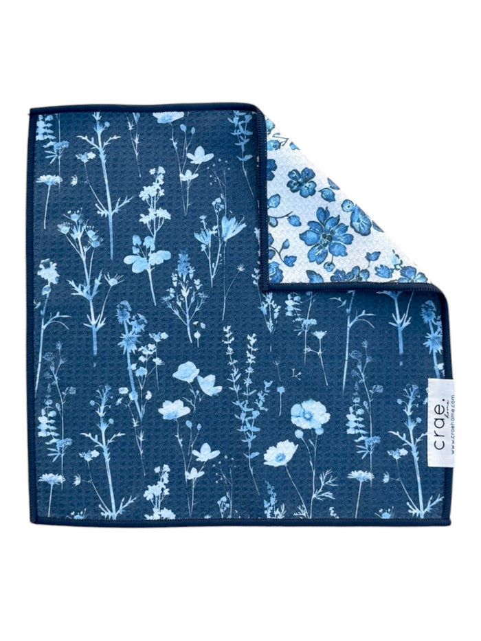 Blue Willow: Reversible Washcloth