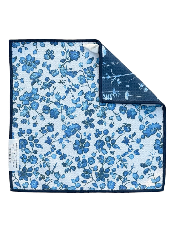 Blue Willow: Reversible Washcloth