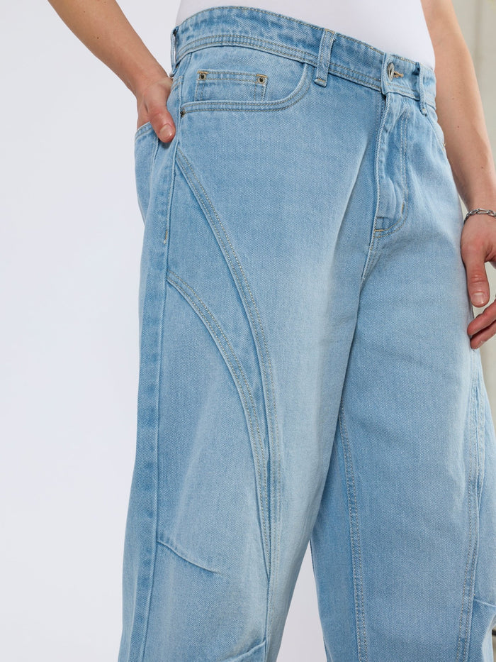 Braden - Baggy Jeans - Blue