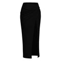 Butterfly Wrap Skirt - Black