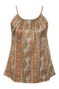 Capri Halter Cami Fall Camel