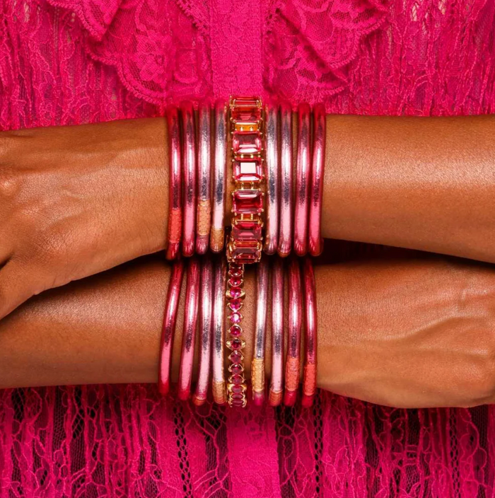 Carousel Pink All Weather Bangles® (AWB®) - Serenity Prayer