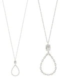 Chain Teardrop Necklace