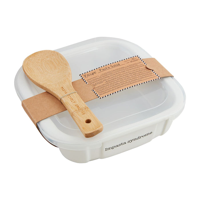 Circa Ceramic Lidded Pasta Salad Set