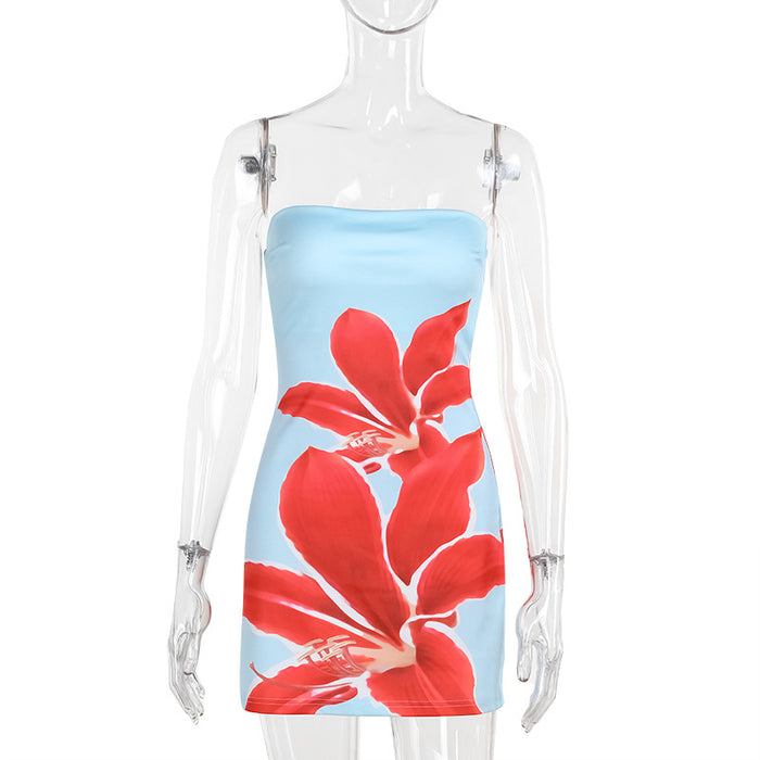 City Moana Dress-Blue