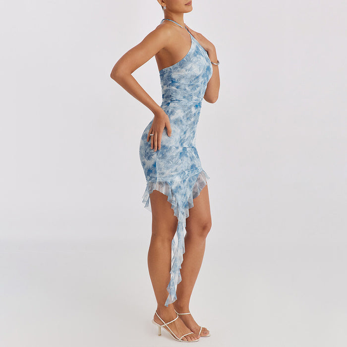 Claretta Dress - Blue