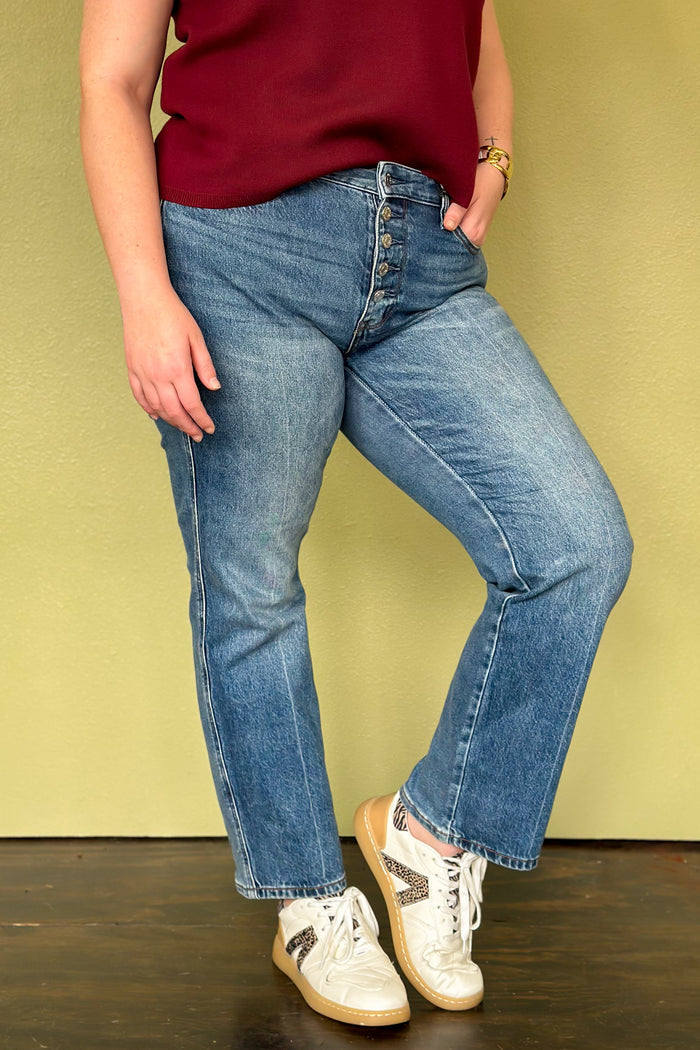 Classic Confidence Button Fly Jean