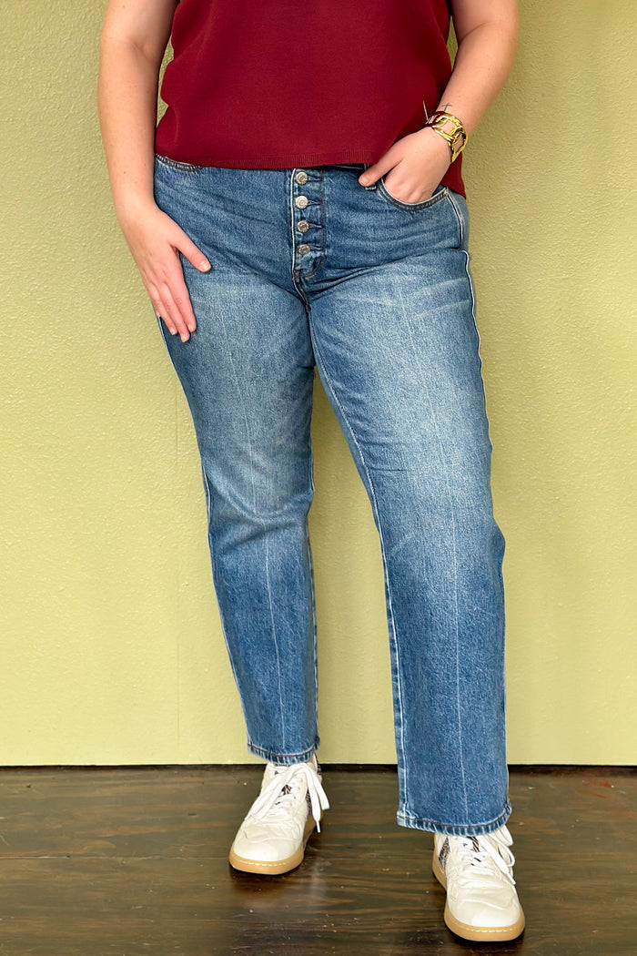 Classic Confidence Button Fly Jean