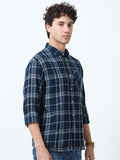 fullsleev checkered shirt in regular fit made from soft brushed fabric
fullsleeve shirts for men
regular fit shirt for men