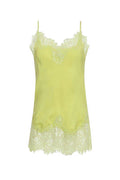 Coco Lace Silk Cami Acid Yellow
