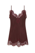 Coco Lace Silk Cami Plum