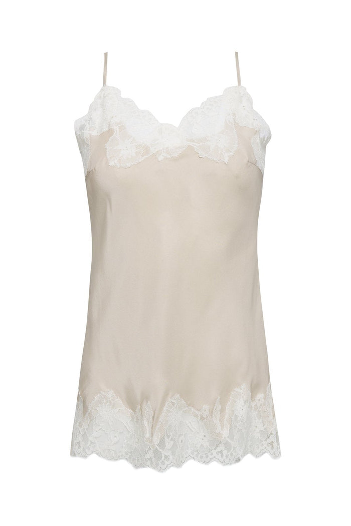 Contrast Marilyn Lace Silk Cami Classics