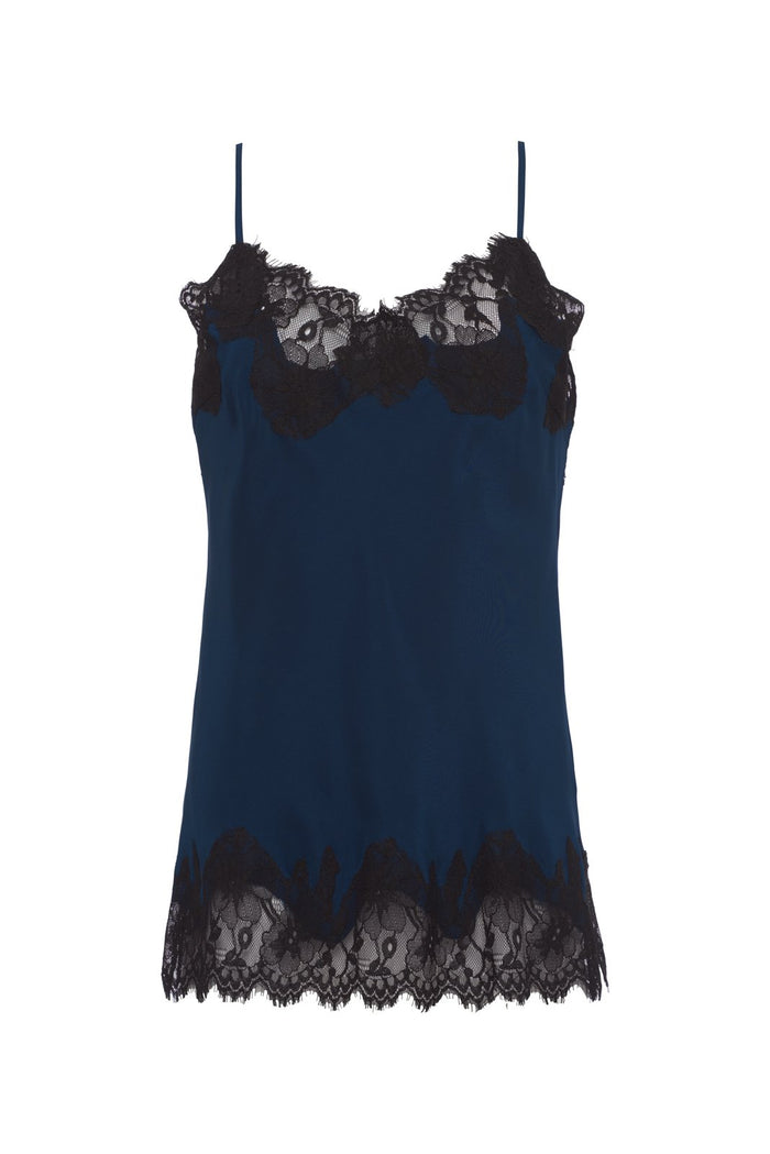 Contrast Marilyn Lace Silk Cami