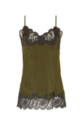 Contrast Marilyn Lace Silk Cami