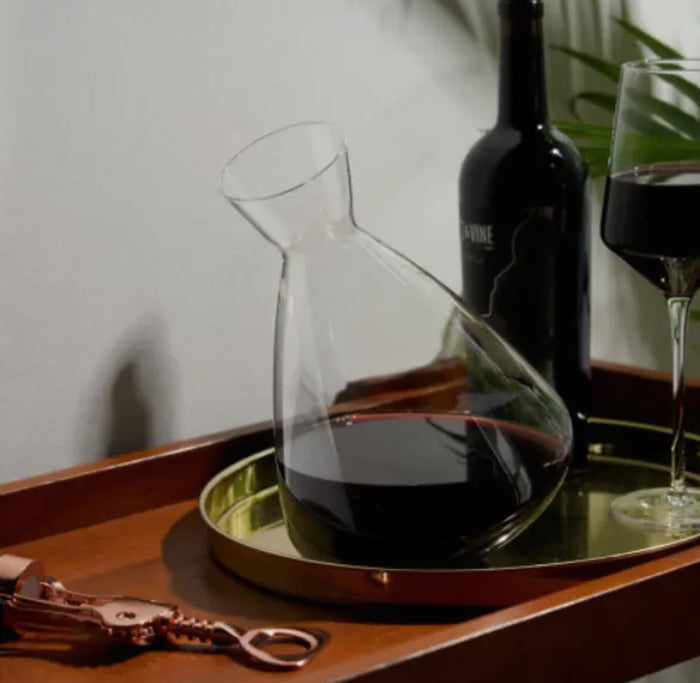 Crystal Rolling Wine Decanter