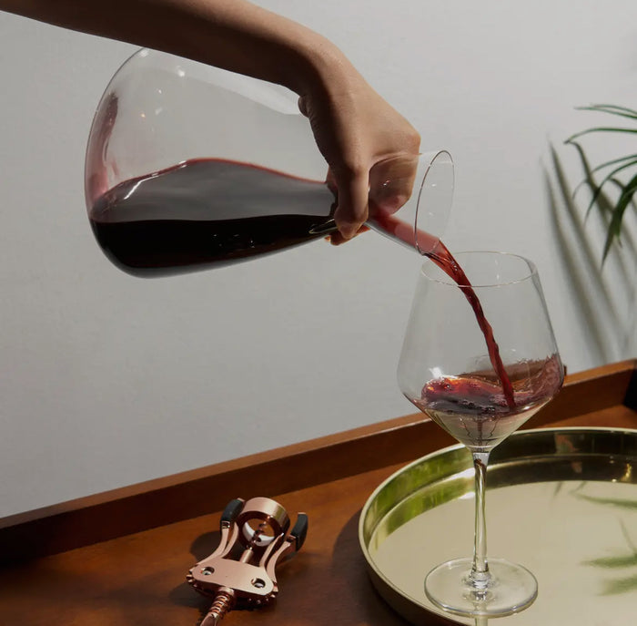 Crystal Rolling Wine Decanter
