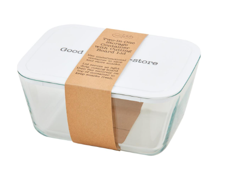 Cutting Board Container Set
