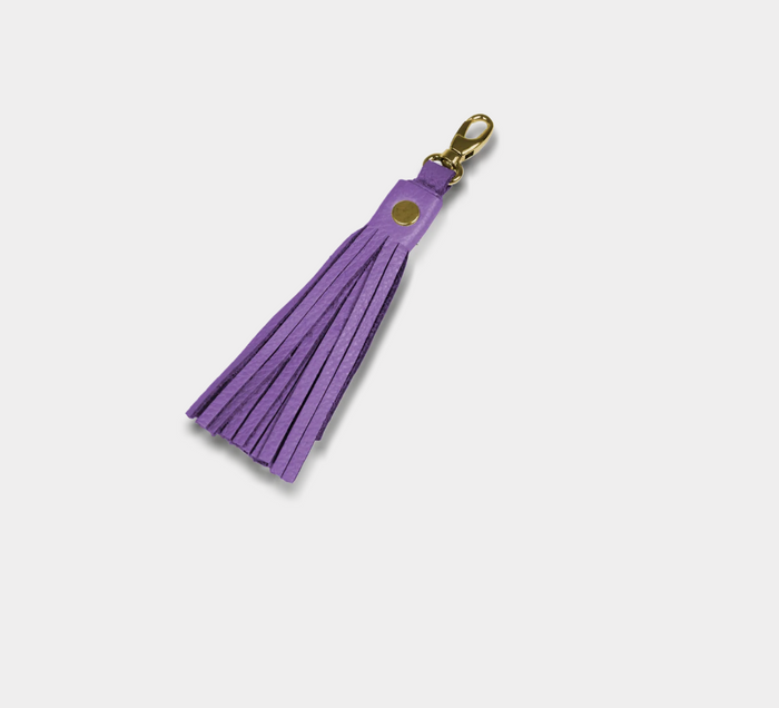 Plum leather