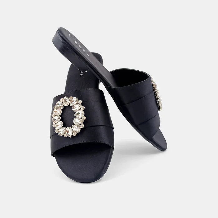 Dionne Slide in Black