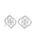 Dira Stud Earring in Silver