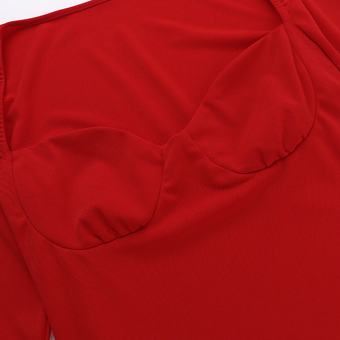 Diva Dress-Red
