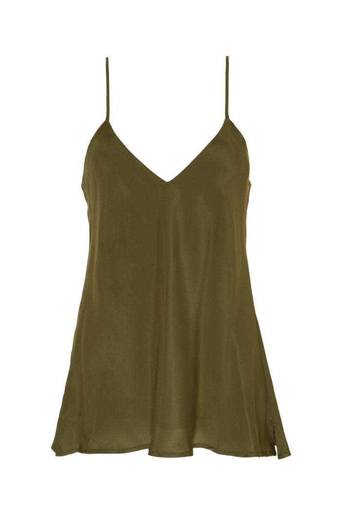 Double Silk Solid Cami
