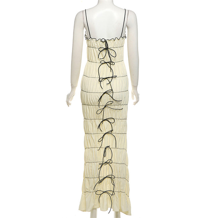 Elida Maxi Dress - Apricot
