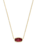 Elisa Pendant in Gold Birthstones