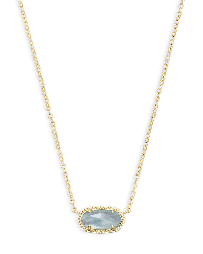 Elisa Pendant in Gold Birthstones