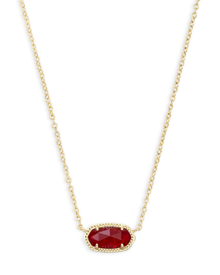 Elisa Pendant in Gold Birthstones
