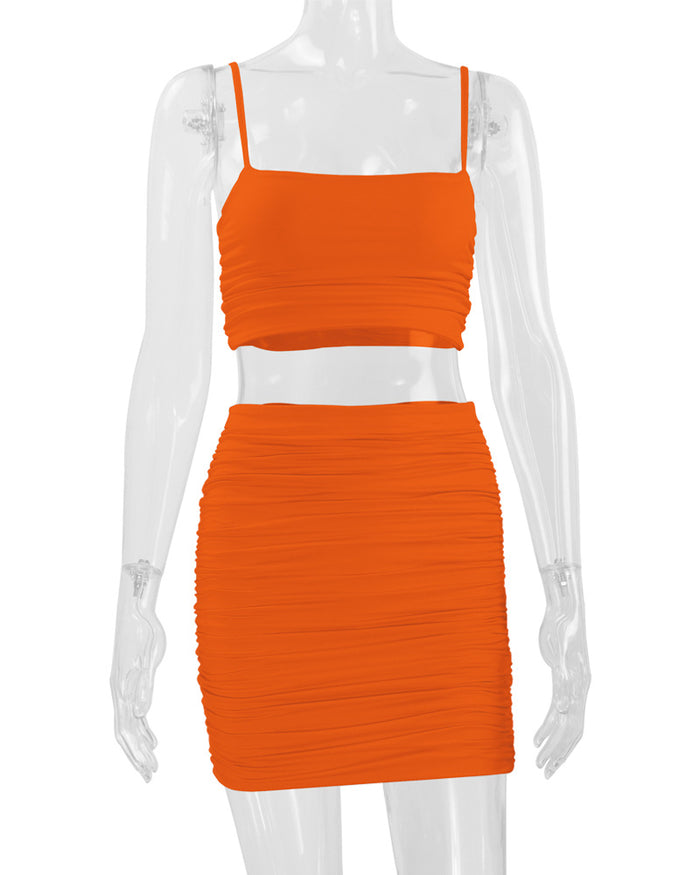 Emani Co-Ord - Fluorescent Orange
